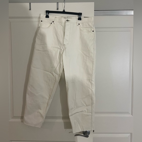 NWT- Mango ben tapered loose crop jeans-34 - Picture 4 of 11